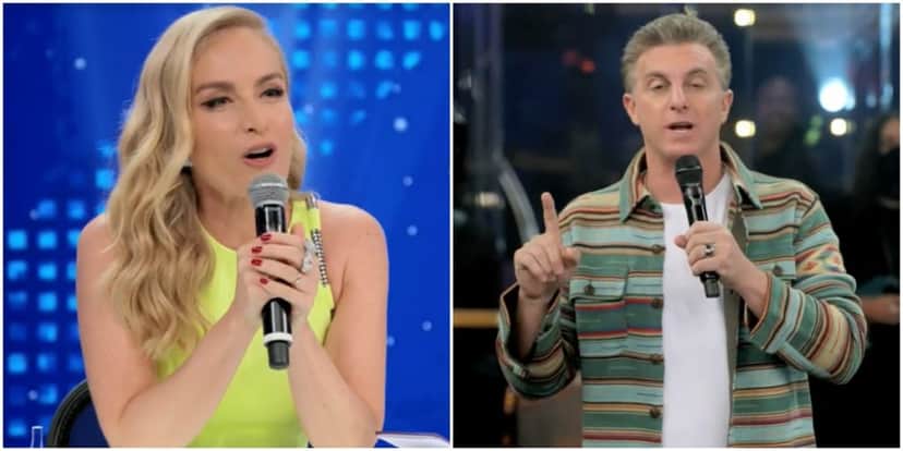 Angélica e Luciano Huck na Globo - Foto: Montagem Angélica e Luciano Huck na Globo - Foto: Montagem