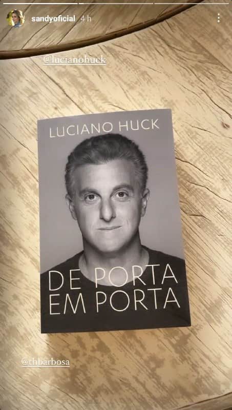 Luciano Huck mandou presente para Sandy (Foto: Reprodução/ Instagram) Luciano Huck mandou presente para Sandy (Foto: Reprodução/ Instagram)