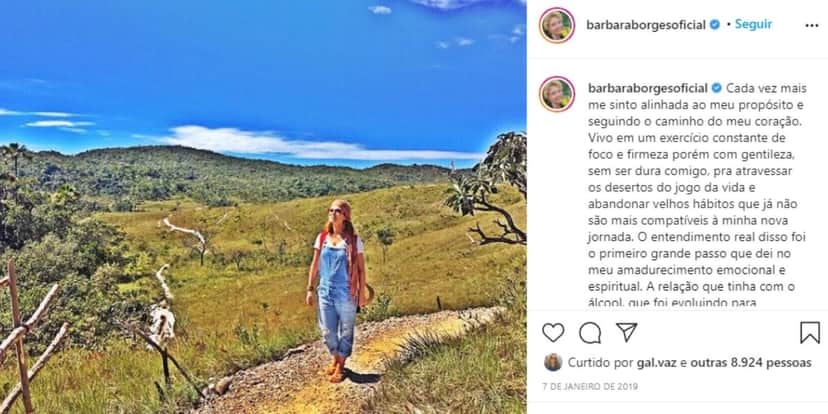 "Senti que havia algo de errado", Bárbara Borges expõe doença cruel e entrega vício mortal: "Tenho recaídas" "Senti que havia algo de errado", Bárbara Borges expõe doença cruel e entrega vício mortal: "Tenho recaídas"