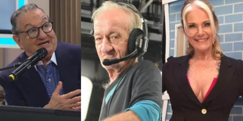 Caçulinha, Russo e Lucimara Parisi trabalharam com Faustão na Globo (Foto: Reprodução/YouTube/SBT) Caçulinha, Russo e Lucimara Parisi trabalharam com Faustão na Globo (Foto: Reprodução/YouTube/SBT)