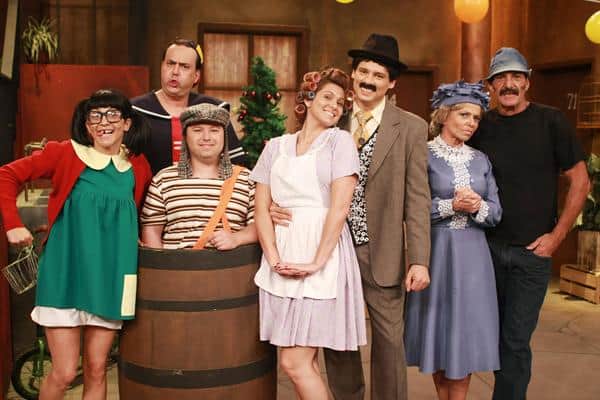 A versão brasileira de "Chaves", em 2011 (Foto: Reprodução/SBT) A versão brasileira de "Chaves", em 2011 (Foto: Reprodução/SBT)
