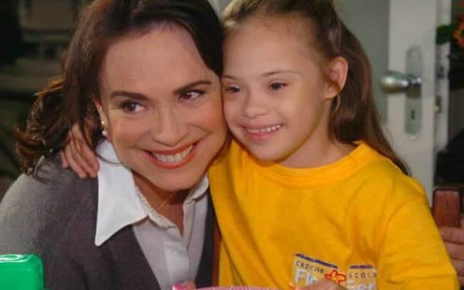 Regina Duarte e Joana Mocarzel em Páginas da Vida Regina Duarte e Joana Mocarzel em Páginas da Vida