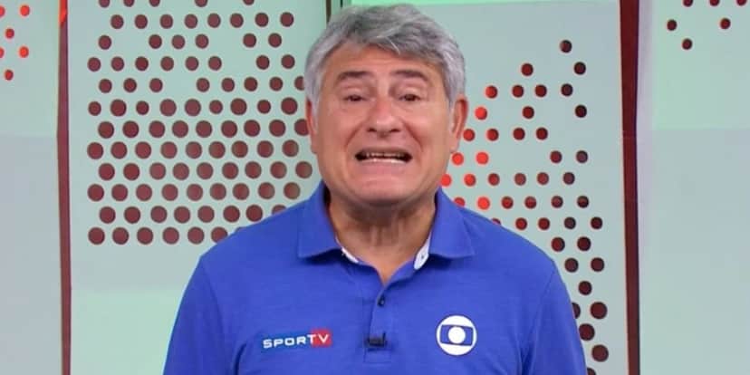 Cléber Machado erra e troca Caldeirão por Domingão com Luciano Huck (Foto: Reprodução) Cléber Machado erra e troca Caldeirão por Domingão com Luciano Huck (Foto: Reprodução)