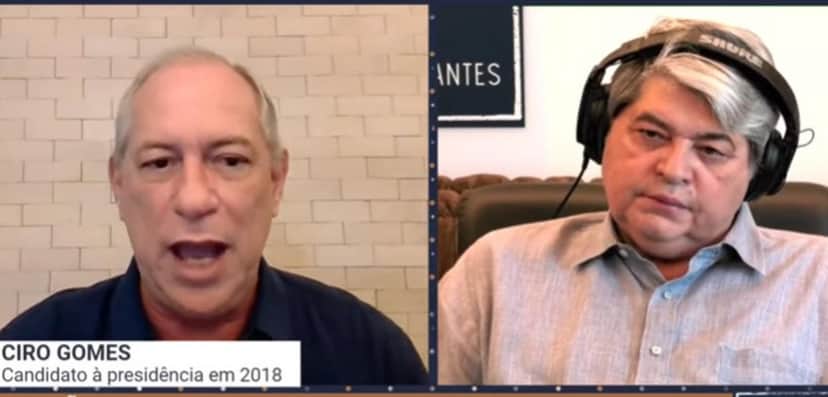 Datena ainda não aceitou o convite de Ciro Gomes (Foto: Reprodução) Datena ainda não aceitou o convite de Ciro Gomes (Foto: Reprodução)
