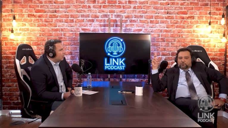 Geraldo Luís e Reinaldo Gottino no "Link Podcast" (Foto: Reprodução/YouTube) Geraldo Luís e Reinaldo Gottino no "Link Podcast" (Foto: Reprodução/YouTube)