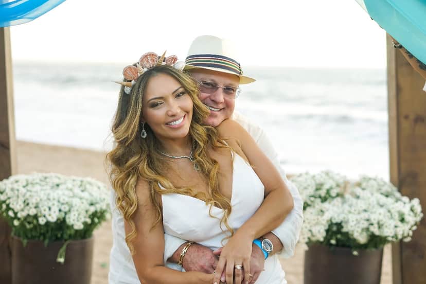 Karinah e o marido (Foto: Reprodução) Karinah e o marido (Foto: Reprodução)