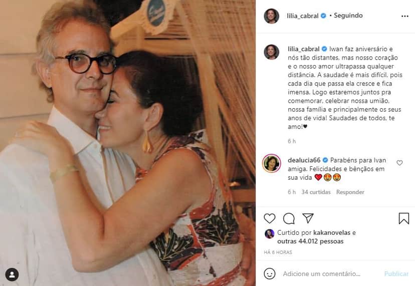 Lilia Cabral escancarou romance secreto de anos (Foto: Reprodução) Lilia Cabral escancarou romance secreto de anos (Foto: Reprodução)