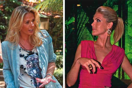 Ana Hickmann e Adriane Galisteu não se bicam nos bastidores da Record - Reprodução Ana Hickmann e Adriane Galisteu não se bicam nos bastidores da Record - Reprodução
