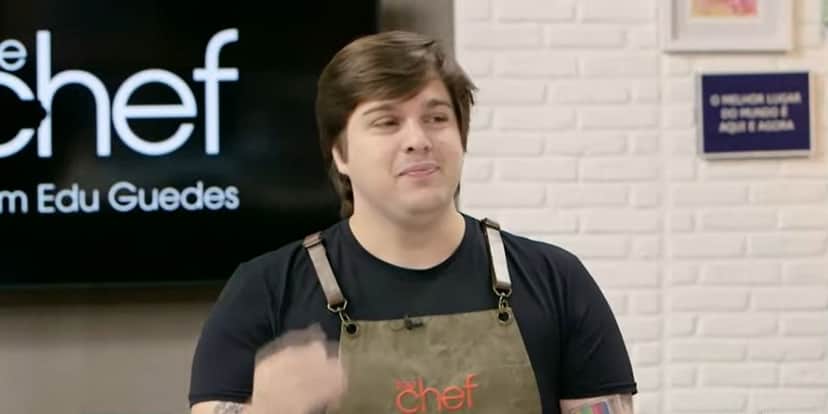 Lucas Salles fez revelação envolvendo Susana Vieira no The Chef(Reprodução: Band) Lucas Salles fez revelação envolvendo Susana Vieira no The Chef(Reprodução: Band)