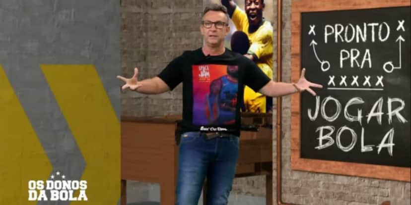 Neto rasga o verbo ao vivo e expõe voto nas urnas (Foto: Reprodução) Neto rasga o verbo ao vivo e expõe voto nas urnas (Foto: Reprodução)