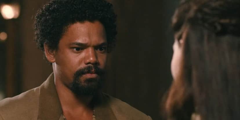 Samuel vai mudar da água para o vinho em Nos Tempos do Imperador (Foto: Reprodução/Globo) Samuel vai mudar da água para o vinho em Nos Tempos do Imperador (Foto: Reprodução/Globo)