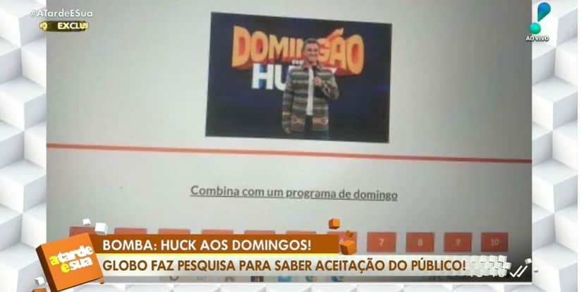 Globo apunhala Luciano Huck pelas costas e arma plano sórdido para arrancar apresentador do Domingão Globo apunhala Luciano Huck pelas costas e arma plano sórdido para arrancar apresentador do Domingão