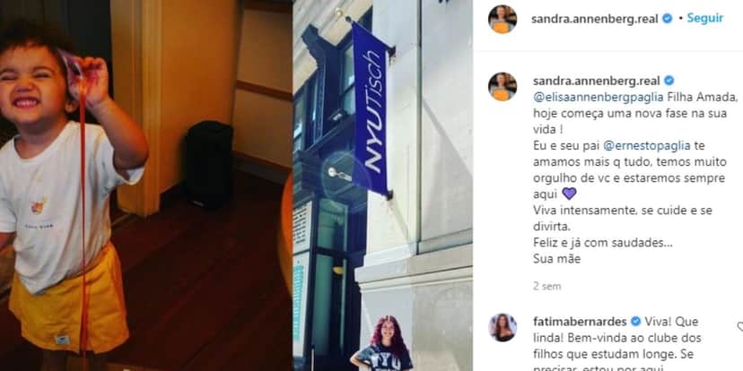 Sandra Annenberg expõe textão sobre homossexualidade, lida com adeus de filha e vai aos prantos: "Não é escolha" Sandra Annenberg expõe textão sobre homossexualidade, lida com adeus de filha e vai aos prantos: "Não é escolha"