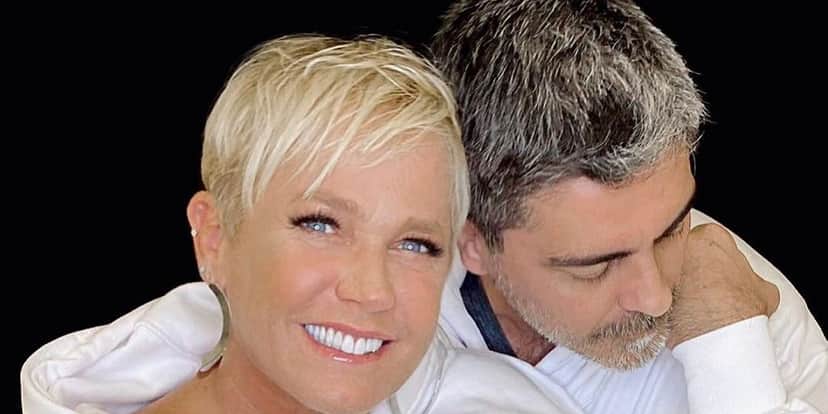 Xuxa Meneghel e o namorado, Junno Andrade (Foto: Reprodução) Xuxa Meneghel e o namorado, Junno Andrade (Foto: Reprodução)