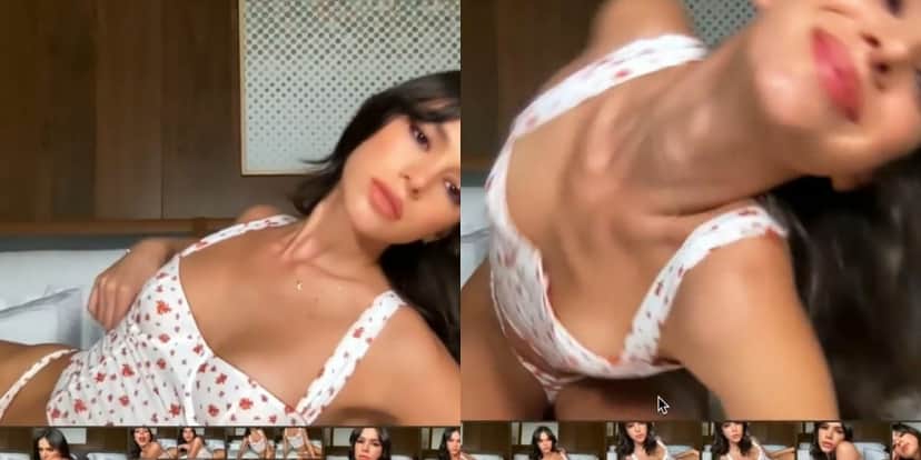 Bruna Marquezine enlouquece a web ao surgir só de lingerie Bruna Marquezine enlouquece a web ao surgir só de lingerie