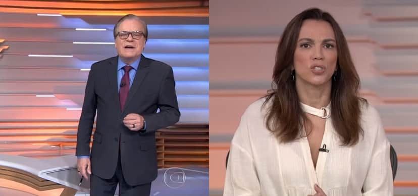 Com Ana Paula Araújo fora, Chico Pinheiro expõe o que parceira fez na Globo e âncora se pronuncia: "Abuso" Com Ana Paula Araújo fora, Chico Pinheiro expõe o que parceira fez na Globo e âncora se pronuncia: "Abuso"