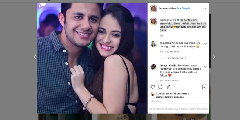 Cristiano Araújo volta em sonho de sensitiva (Reprodução) Cristiano Araújo volta em sonho de sensitiva (Reprodução)