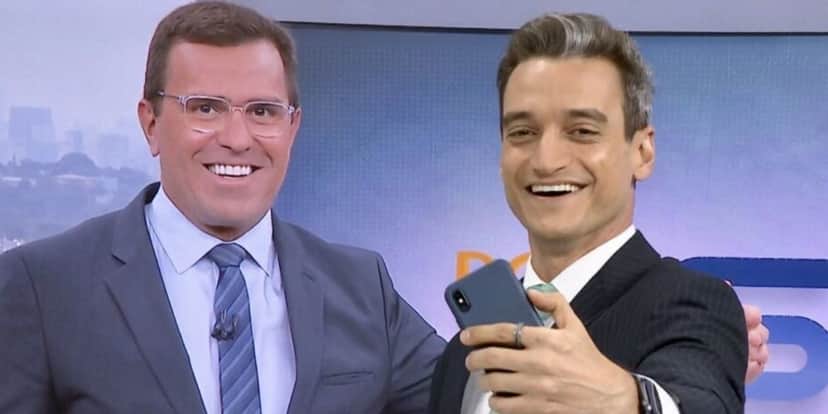 Rodrigo Bocardi escandaliza, expõe sobre parte gigante de jornalista e constrange rapaz ao vivo: "Me entregando" Rodrigo Bocardi escandaliza, expõe sobre parte gigante de jornalista e constrange rapaz ao vivo: "Me entregando"