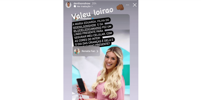 Denilson, Renata Fan Denilson, Renata Fan