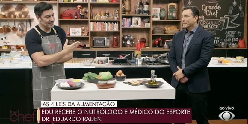 Edu Guedes tem acidente anunciado na Band, convoca médico e confirma internação: "Meu braço parou de funcionar" Edu Guedes tem acidente anunciado na Band, convoca médico e confirma internação: "Meu braço parou de funcionar"