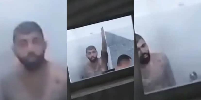 Gabigol foi flagrado em banheiro com outro homem (Foto: Reprodução) Gabigol foi flagrado em banheiro com outro homem (Foto: Reprodução)
