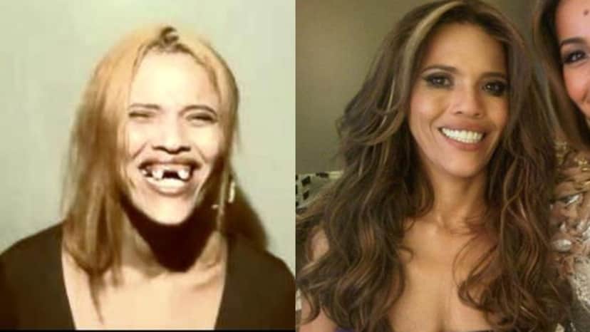 O antes e depois de Gorete, ajudada por Sabrina Sato - Foto: Reprodução O antes e depois de Gorete, ajudada por Sabrina Sato - Foto: Reprodução