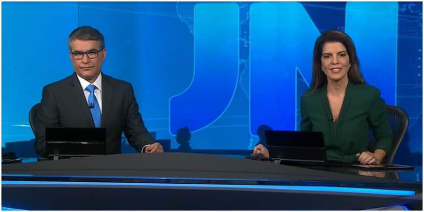 O Jornal Nacional entrou no ar na Globo - Foto: Reprodução O Jornal Nacional entrou no ar na Globo - Foto: Reprodução