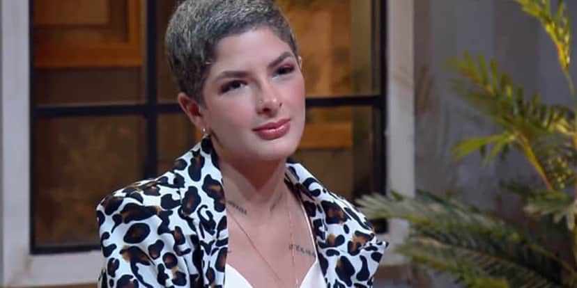 Lary Bottino não gostou de ser comparada com Karol Conká (Foto: RecordTV) Lary Bottino não gostou de ser comparada com Karol Conká (Foto: RecordTV)