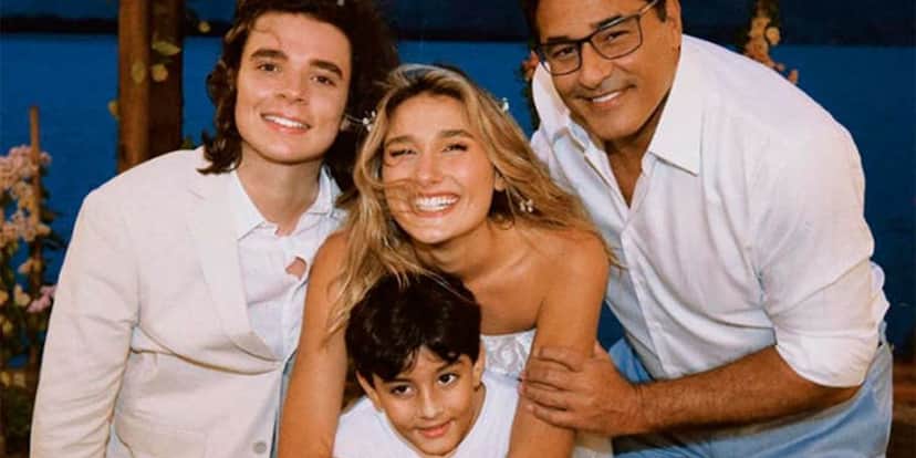 Luciano Szafir falou da relação com João Figueiredo e com os filhos (Foto: redes sociais) Luciano Szafir falou da relação com João Figueiredo e com os filhos (Foto: redes sociais)