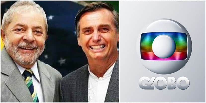 Lula e Bolsonaro unidos contra a Globo - Foto: Reprodução Lula e Bolsonaro unidos contra a Globo - Foto: Reprodução
