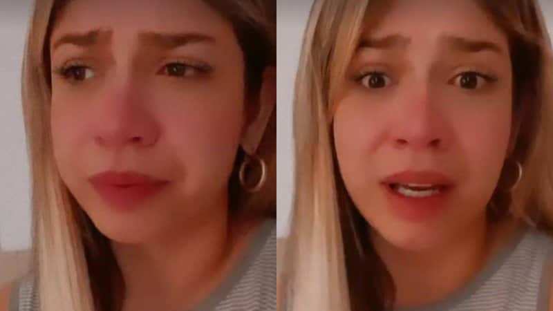 Marília Mendonça desceu a madeira, após comentários (Foto: Reprodução)