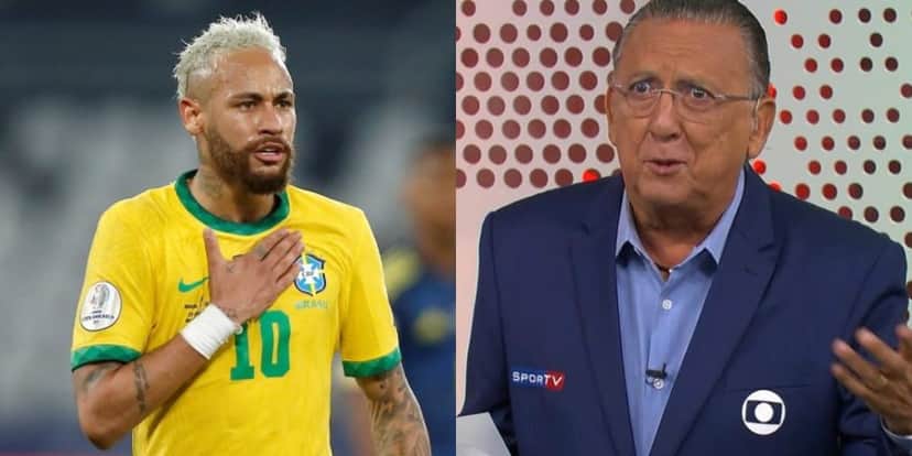 Neymar é xingado por Galvão Bueno (Foto: Reprodução) Neymar é xingado por Galvão Bueno (Foto: Reprodução)