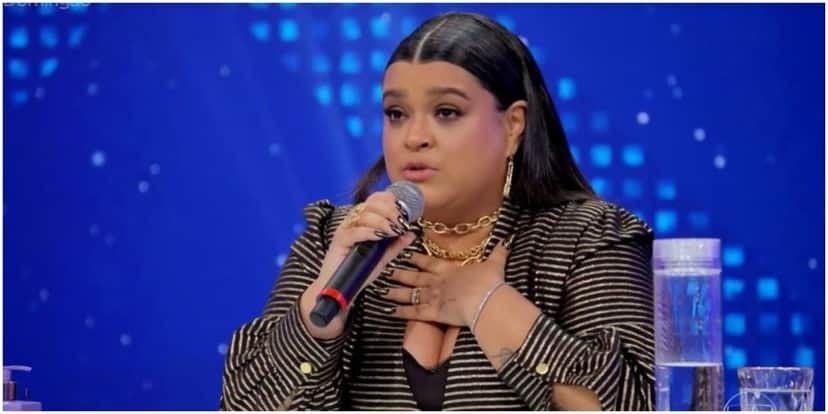 Preta Gil caiu no choro ao vivo na Globo - Foto: Reprodução Preta Gil caiu no choro ao vivo na Globo - Foto: Reprodução