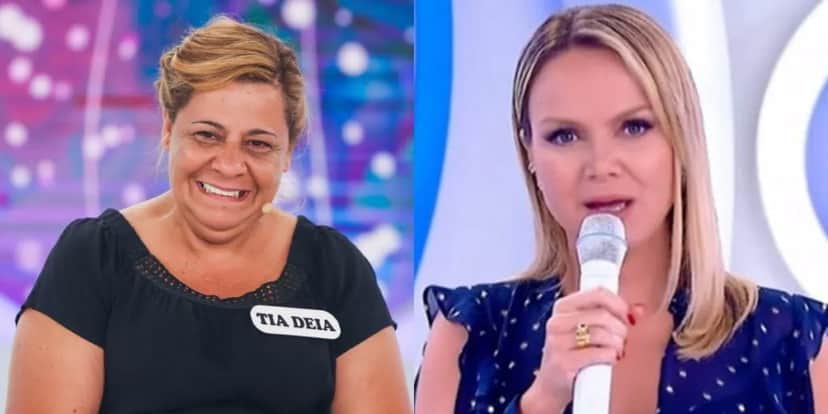 Eliana falou sobre a morte de Tia Deia em seu programa no SBT (Foto: Reprodução) Eliana falou sobre a morte de Tia Deia em seu programa no SBT (Foto: Reprodução)