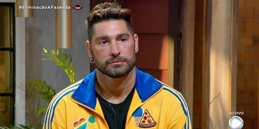 Victor Pecoraro detonou Rico Melquiades (Foto: RecordTV) Victor Pecoraro detonou Rico Melquiades (Foto: RecordTV)