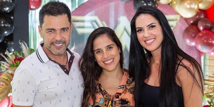 Zezé Di Camargo, Camilla e Graciele Lacerda Zezé Di Camargo, Camilla e Graciele Lacerda
