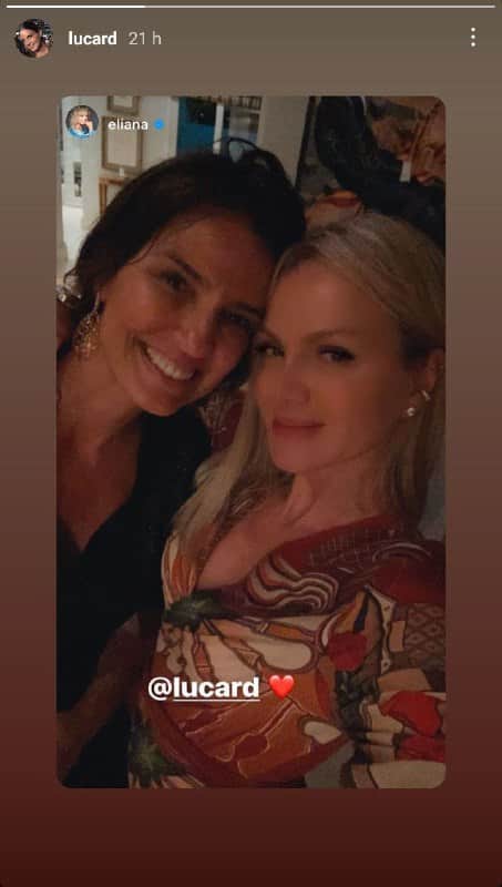 Eliana tem encontro secreto com Luciana Cardoso (Foto: Reprodução) Eliana tem encontro secreto com Luciana Cardoso (Foto: Reprodução)
