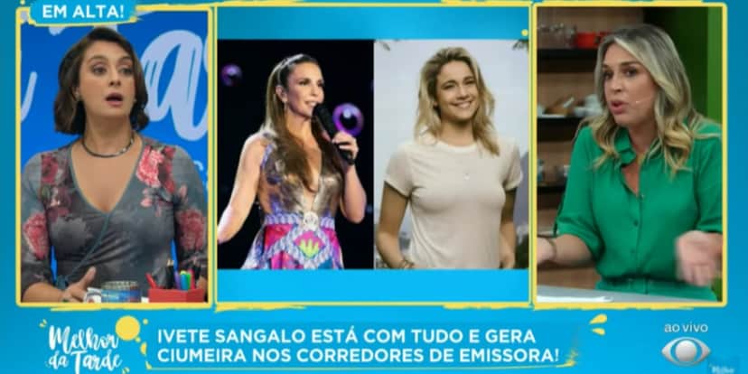 Fernanda Gentil foi assunto no Melhor da Tarde na Band (Imagem: Reprodução) Fernanda Gentil foi assunto no Melhor da Tarde na Band (Imagem: Reprodução)