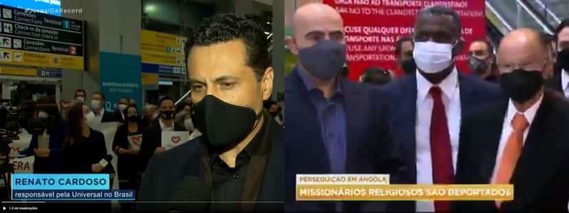 Renato Cardoso e Edir Macedo foram exibidos em reportagens da Record Renato Cardoso e Edir Macedo foram exibidos em reportagens da Record