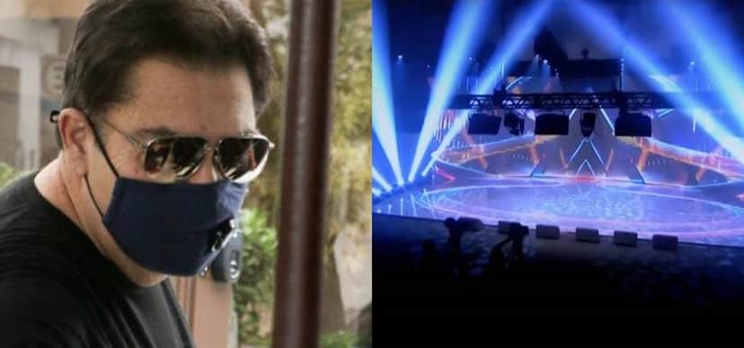 Faustão tem estúdio isolado na Band Faustão tem estúdio isolado na Band
