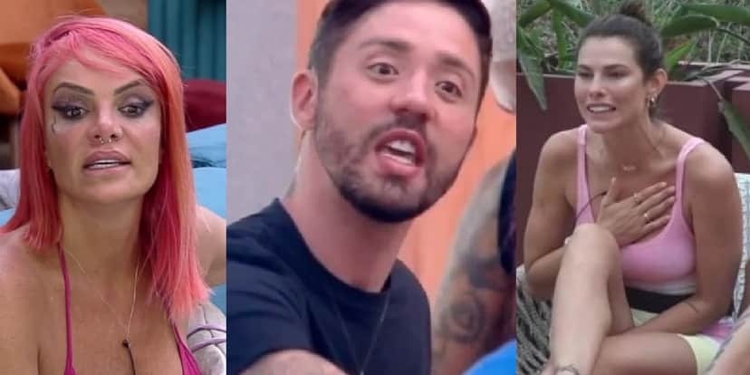 Rico tem briga feia com Dayane e discute com Valentina em festa de A Fazenda 13 (Foto: Reprodução) Rico tem briga feia com Dayane e discute com Valentina em festa de A Fazenda 13 (Foto: Reprodução)