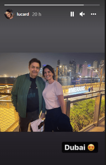 Curtindo o luxo de Dubai, Faustão posou ao lado da esposa (Foto: Reprodução) Curtindo o luxo de Dubai, Faustão posou ao lado da esposa (Foto: Reprodução)