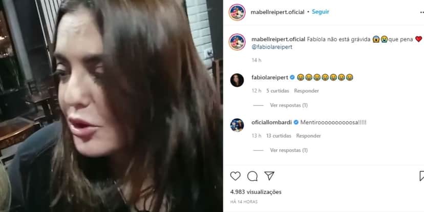 Fabíola Reipert vem a público após gravidez ser exposta por Gottino na Record e entrega verdade: "Gêmeos" Fabíola Reipert vem a público após gravidez ser exposta por Gottino na Record e entrega verdade: "Gêmeos"