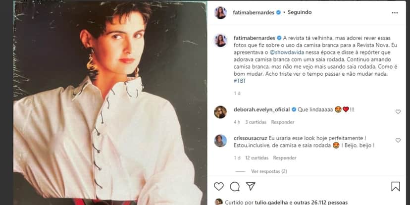 "Acho triste", Fátima Bernardes fala sobre programa na Globo, assume fim e anuncia nova fase: "Não me vejo mais" "Acho triste", Fátima Bernardes fala sobre programa na Globo, assume fim e anuncia nova fase: "Não me vejo mais"