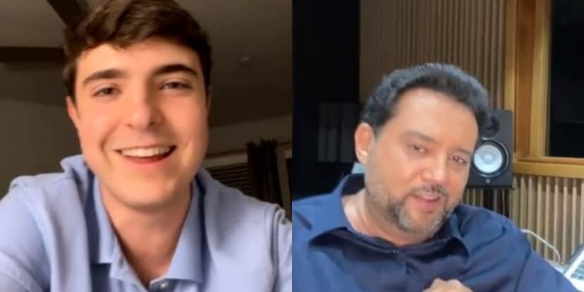 João Augusto Liberato falou sobre Gugu com Geraldo Luís (Foto: Reprodução/Instagram) João Augusto Liberato falou sobre Gugu com Geraldo Luís (Foto: Reprodução/Instagram)