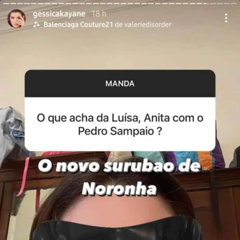 Gay expõe triângulo amoroso na vida de Anitta - Foto: Reprodução Gay expõe triângulo amoroso na vida de Anitta - Foto: Reprodução