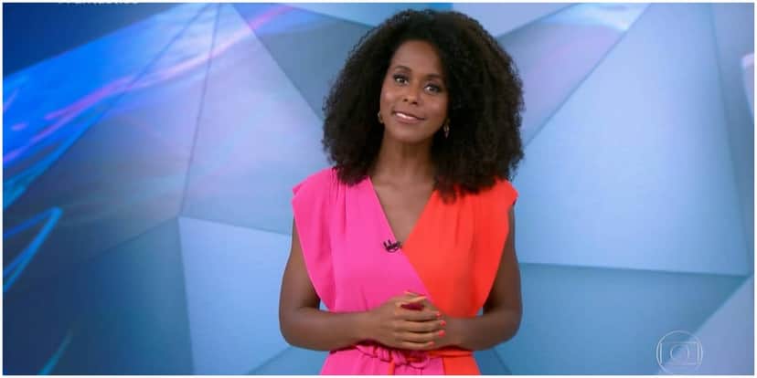 Maju Coutinho surpreendeu na Globo - Foto: Reprodução Maju Coutinho surpreendeu na Globo - Foto: Reprodução