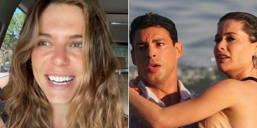 Mariana Goldfarb expõe cobrança do público por não ter ciúmes de Cauã Reymond atuar com a ex, Alinne Moraes, em Um Lugar ao Sol - Foto: Reprodução Mariana Goldfarb expõe cobrança do público por não ter ciúmes de Cauã Reymond atuar com a ex, Alinne Moraes, em Um Lugar ao Sol - Foto: Reprodução