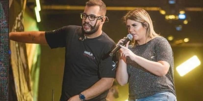 Marília Mendonça e o produtor Henrique Ribeiro - Foto: Reprodução Marília Mendonça e o produtor Henrique Ribeiro - Foto: Reprodução