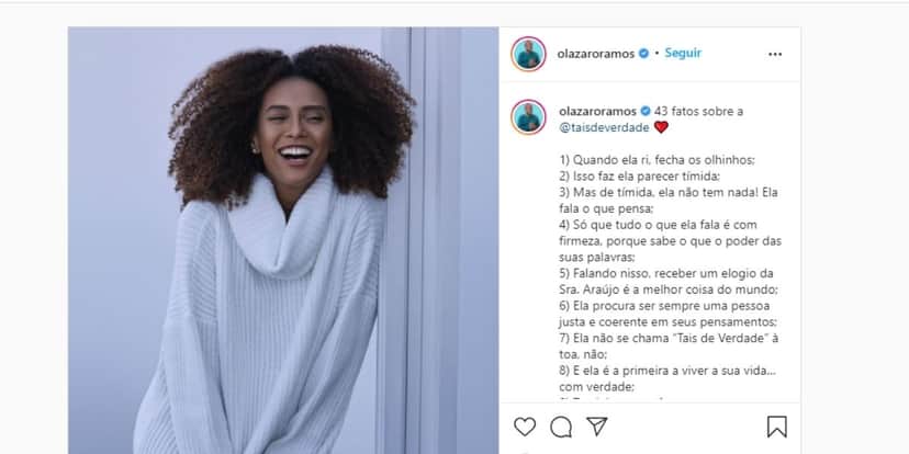 Taís Araújo, após desabafar sobre fim com Lázaro Ramos, fala sobre separação e expõe: “Momento crucial” Taís Araújo, após desabafar sobre fim com Lázaro Ramos, fala sobre separação e expõe: “Momento crucial”